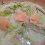 簡単常備菜レシピ。白菜と鮭のクリーム煮