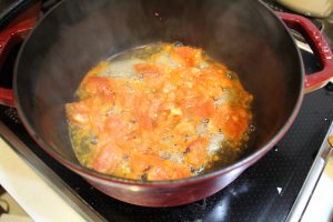 IMG 3675 子どもが喜ぶ野菜たっぷり常備菜レシピ。焼きトマトのスープ