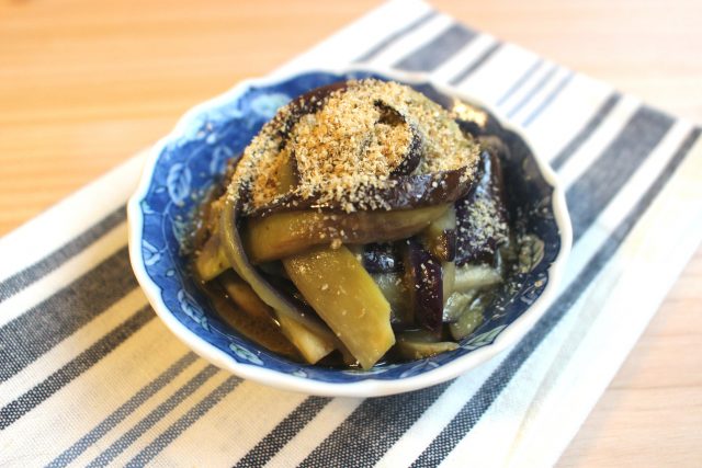 nasunamuru 糖質オフのレンチン簡単常備菜レシピ。なすのナムル