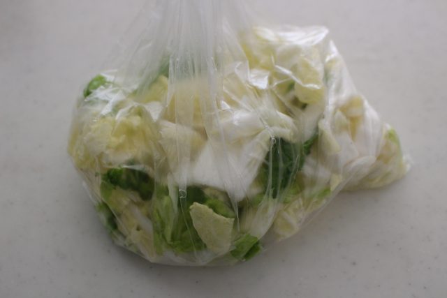 IMG 7620 やみつき白菜ナムルの人気レシピ。大量消費ＯＫの日持ちする作り置き常備菜。