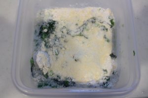 IMG 3053 レンジとホットケーキミックスで簡単卵なしレシピ。ふわふわほうれん草チーズ蒸しパン