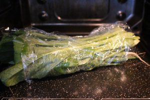 IMG 6270 レンジで小松菜とじゃこのナムル。簡単つくりおき常備菜レシピ。