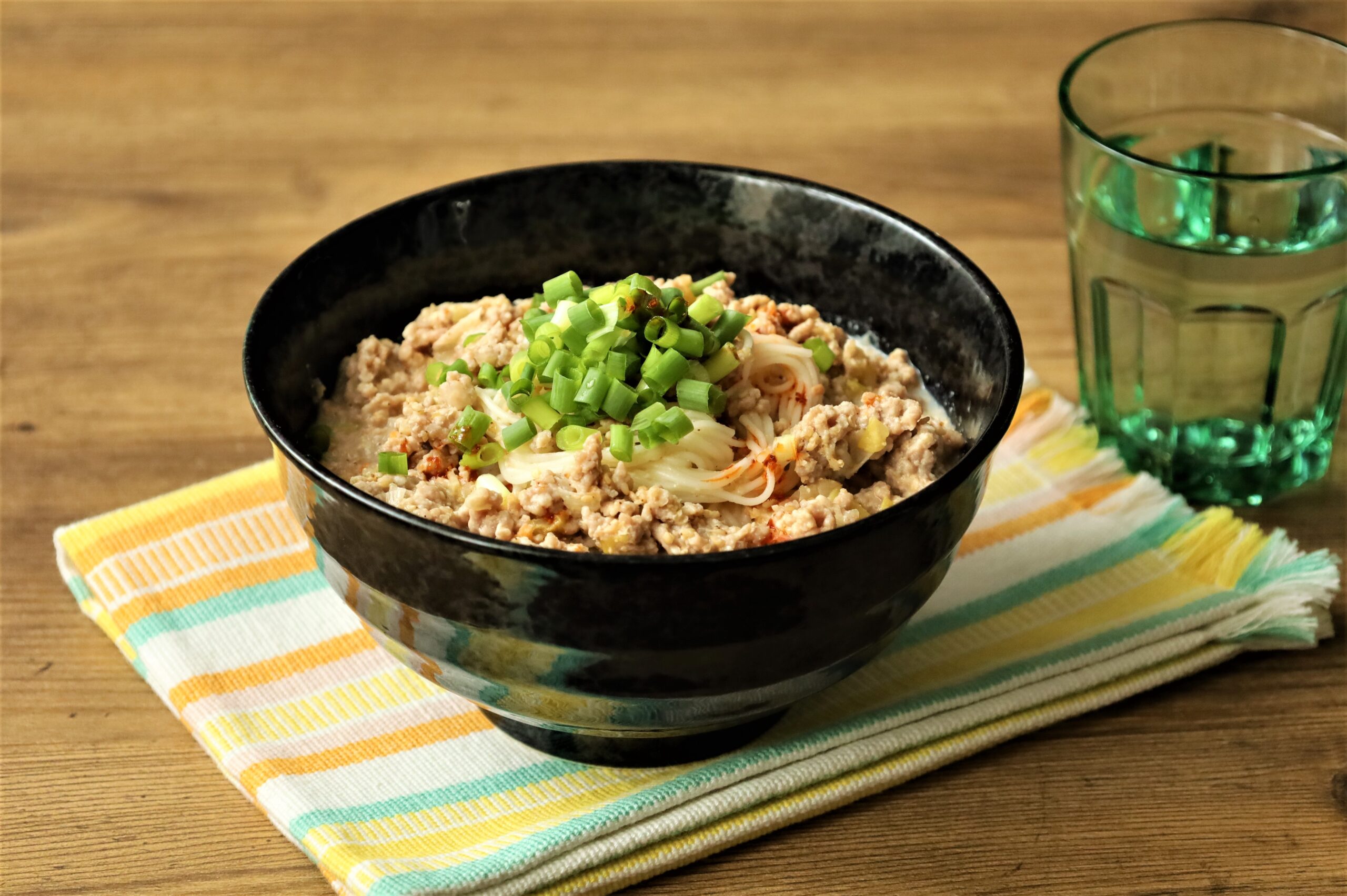 人気の簡単そうめんアレンジレシピ 冷やし担々麺風ごまダレそうめんの作り方 つくりおき食堂