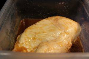 IMG 7801 1 人気のレンジで簡単お肉の作り置きレシピ。鶏ムネ肉のさっぱり煮（甘酢煮）の作り方