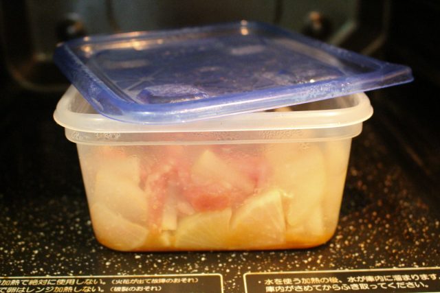 IMG 1261 大根と豚こま肉の炒め煮の人気レシピ。簡単作り置き常備菜の作り方。