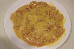 IMG 1575 鶏ムネ肉やわらかピカタのレシピ。レンジで簡単作り方。