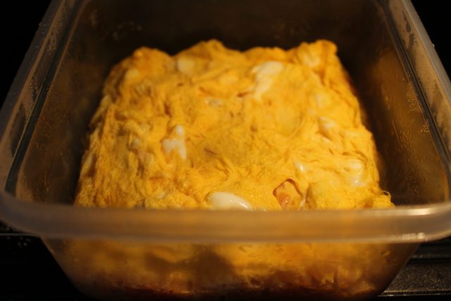 IMG 4742 8月28日ごごナマで紹介！若菜まりえのレンジで簡単なオムライスの作り方。子供のお弁当に人気のレシピ。