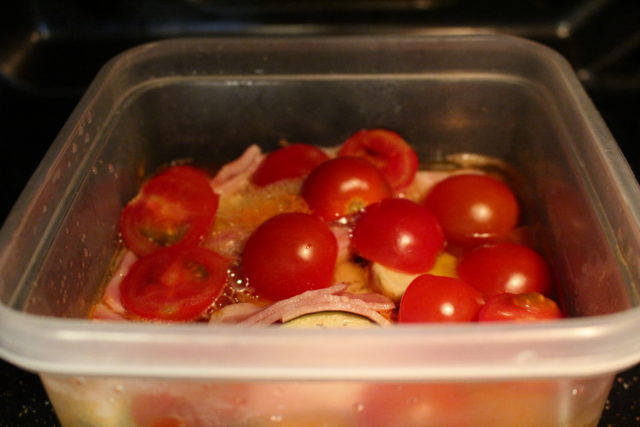 IMG 6932 人気の簡単なすとベーコンのトマトパスタのレシピ。トマト缶なしの作り方。