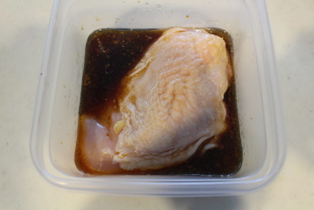 IMG 9134 ムネ肉やわらか揚げないレシピ。鶏ムネ肉の油淋鶏（ユーリンチー）たれ風