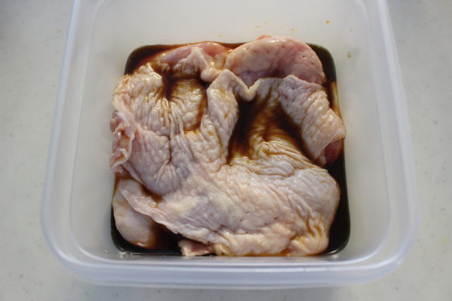 IMG 9564 レンジで簡単作り置きレシピ。タレが絶品。鶏の照り照り煮