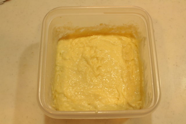 IMG 0431 レンジで簡単卵なしレシピ。ほくほくチーズコーン蒸しパンの作り方