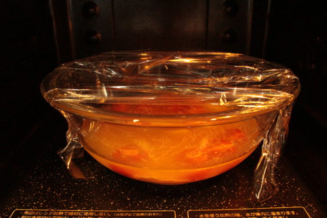 IMG 0945 シチリア風ツナとトマトのリゾットのレンジで簡単作り方。2～3人分のレシピ。