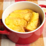 コンポタと食パンで簡単！レンジだけでできるキッシュ風パングラタンの作り方。