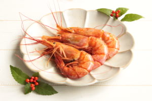 ごごナマで紹介!レンジだけで作れる簡単おせち。海老のうま煮の作り方。