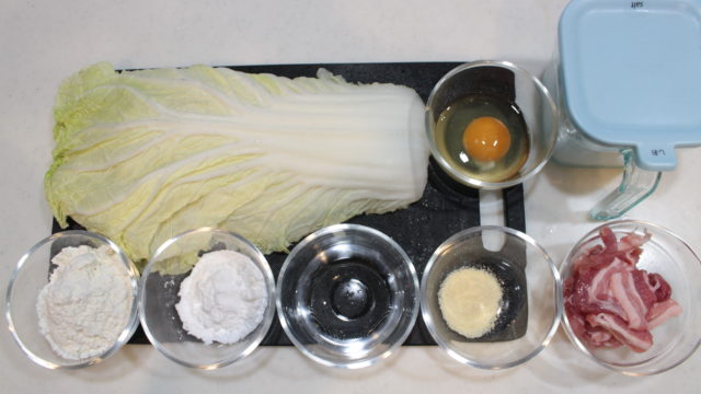 IMG 6172 野菜は白菜だけ！もちもち白菜チヂミの超簡単作り方。白菜消費におすすめ！
