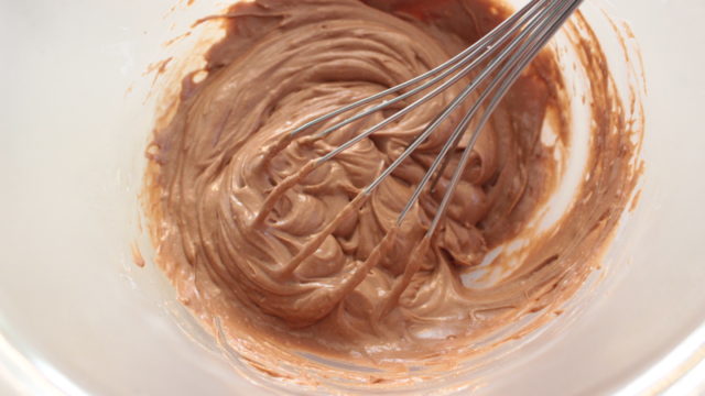 IMG 6960 ローソンで大人気！濃厚バスク風ショコラチーズケーキの再現レシピ。絶品ショコラバスチーの簡単作り方！