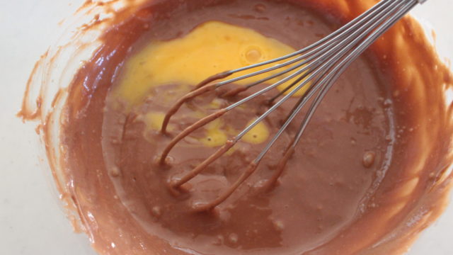 IMG 6969 ローソンで大人気！濃厚バスク風ショコラチーズケーキの再現レシピ。絶品ショコラバスチーの簡単作り方！