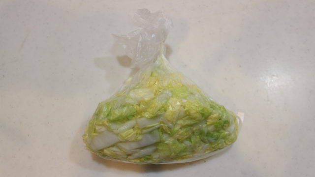 IMG 7121 野菜は白菜だけ！白菜の中華風あま酢漬け（ラーパーツァイ）の超簡単作り方。白菜消費におすすめ！