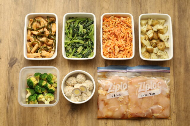 IMG 1014 作り置きおかずで1週間の子供のお弁当献立！常備菜と下味冷凍の超簡単レシピ（2021年3月13日）
