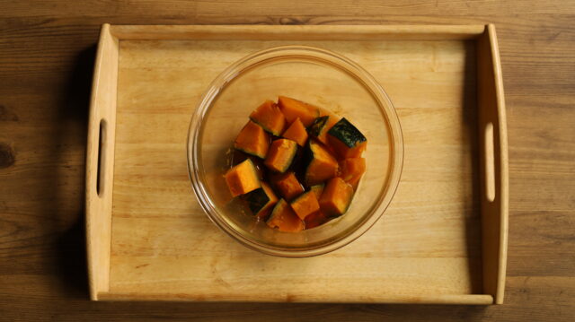 IMG 7284 究極の作り置きレシピ！冷凍するからこそ美味しいかぼちゃの煮物の簡単作り方。