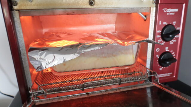 IMG 3466 シナモン香るザクザククランブルチーズケーキの超簡単作り方！
