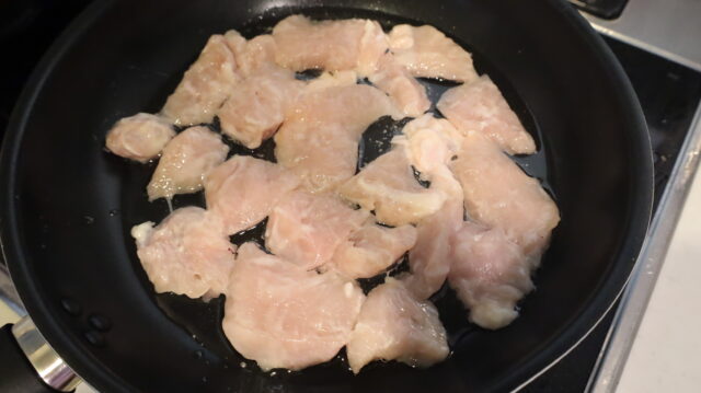 IMG 9395 節約レシピ！鶏むね肉やわらかチキン南蛮タルタルソースの簡単作り方。ブライン液でしっとりぷるぷる。