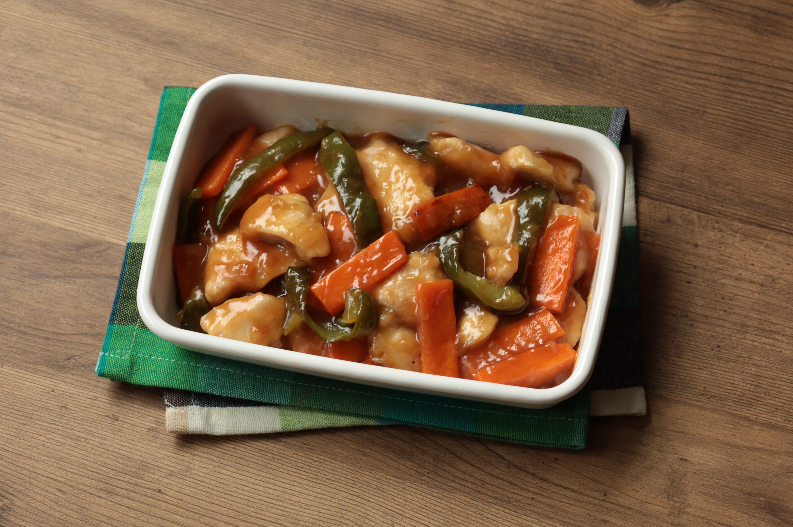 鶏むね肉がやわらかくなる魔法の節約レシピ むね肉しっとり酢鶏の作り方 ブライン液でぷるぷるに つくりおき食堂