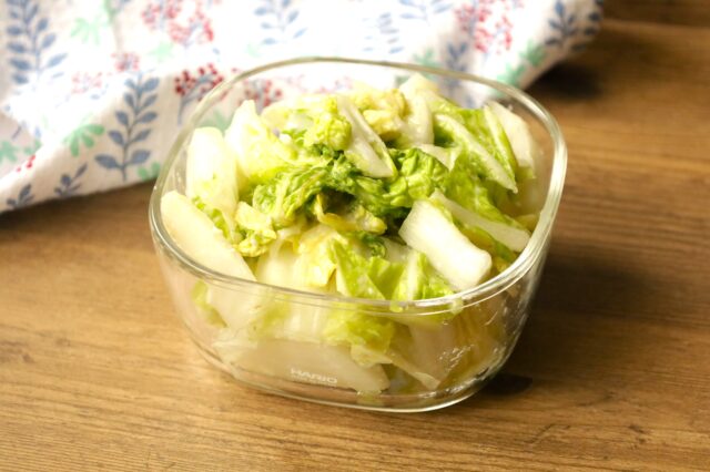 IMG 3680a 10分で大量消費に！やみつき白菜の塩こうじ浅漬けの超簡単作り方。作り置き常備菜に最高！
