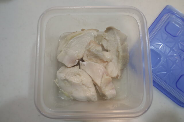 IMG 3816 鶏むね肉しっとりやわらか台湾風ジーローファンのレシピ。鶏肉飯の作り方。