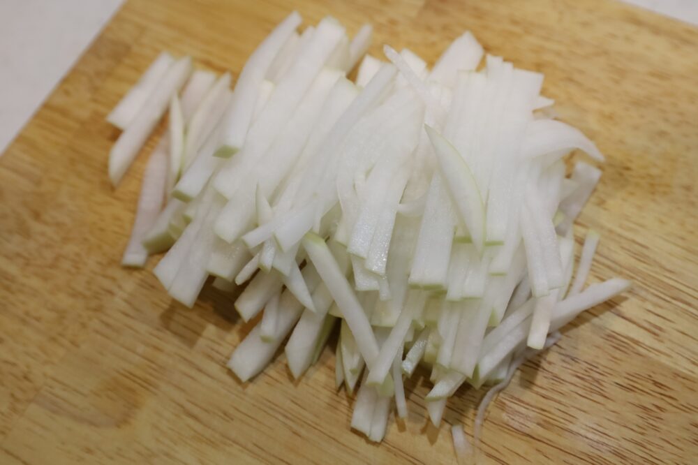 IMG 2215s 大根の大量消費におすすめ！もちぷる豆腐大根もちの作り方。超簡単ヘルシーレシピ。