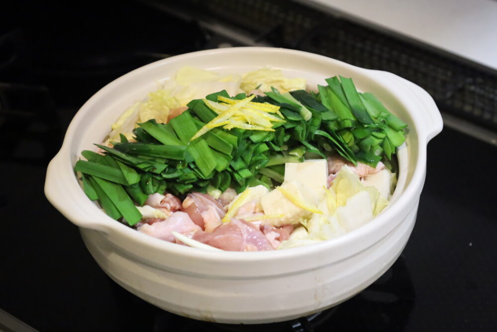 IMG 3589 白菜の大量消費におすすめ！ゆず香る鶏肉のうまつゆフォー鍋のレシピ