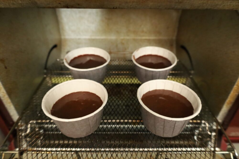 IMG 5035s 1 材料3つ！生クリームなし！トースターで簡単フォンダンショコラの作り方。バレンタインレシピ。