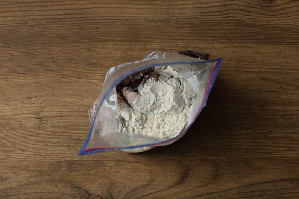 IMG 0224 ザクザク！ゆかりだけ唐揚げのレシピ。冷凍できる作り置き。冷めてもおいしいお弁当おかず。