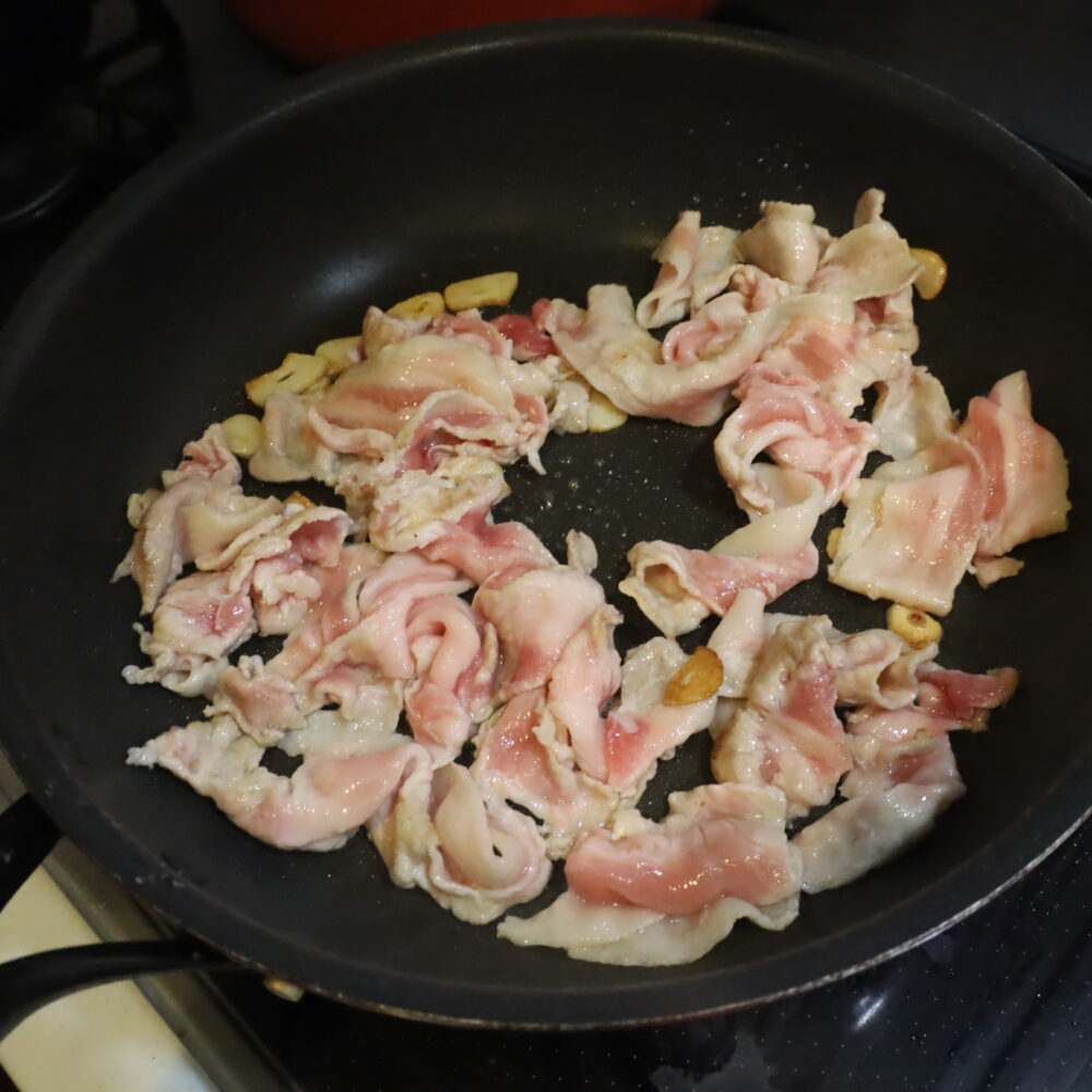 IMG 7364 白菜が大量消費できる定番作り置きおかず。15分で完成！とろとろ白菜と豚こまのうま塩あんかけ