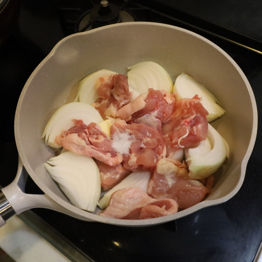 IMG 8004 とろとろ新玉ねぎと鶏肉の味噌バターシチュー