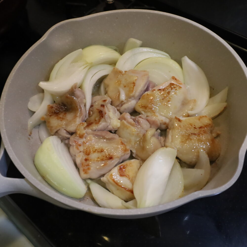 IMG 8010 とろとろ新玉ねぎと鶏肉の味噌バターシチュー