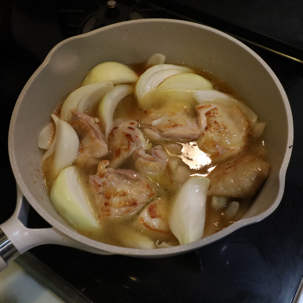 IMG 8016 とろとろ新玉ねぎと鶏肉の味噌バターシチュー