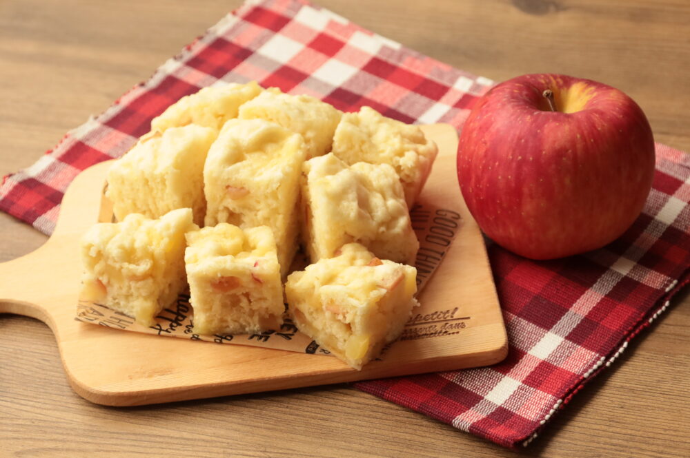 IMG 3084 もちもち豆腐のりんごケーキ