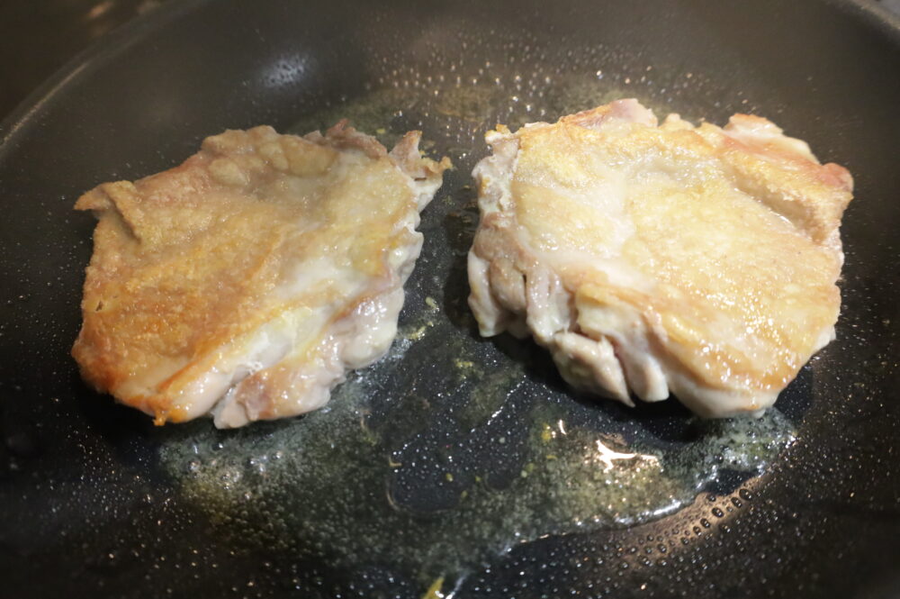 IMG 4157 皮パリチキンの生トマトソース