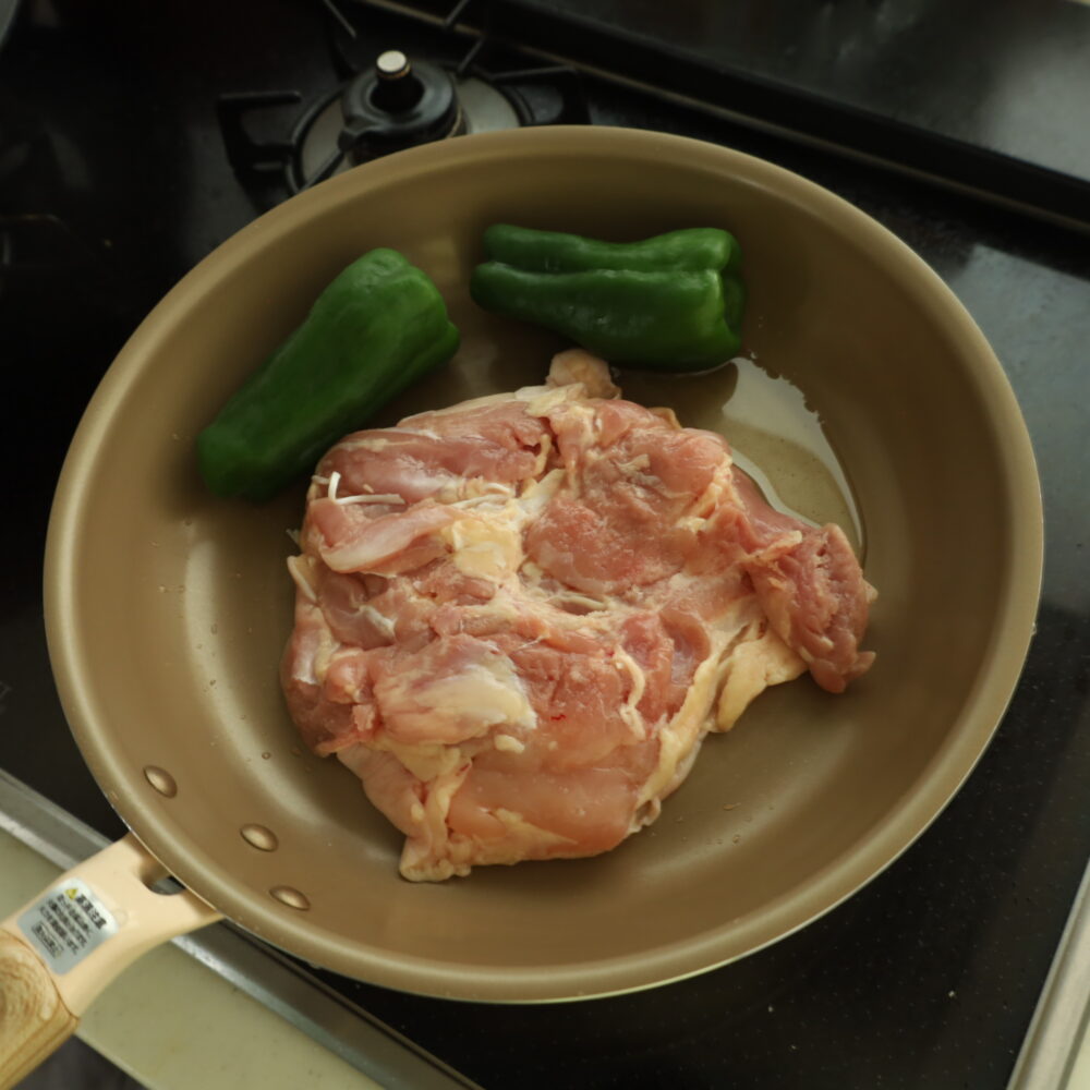 IMG 1124 作り置きにもお弁当にも！まるごとピーマンのうま塩チキン