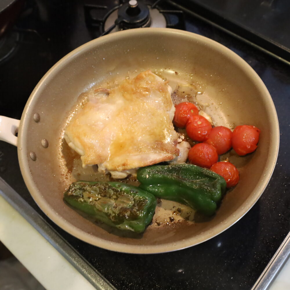 IMG 1135 作り置きにもお弁当にも！まるごとピーマンのうま塩チキン