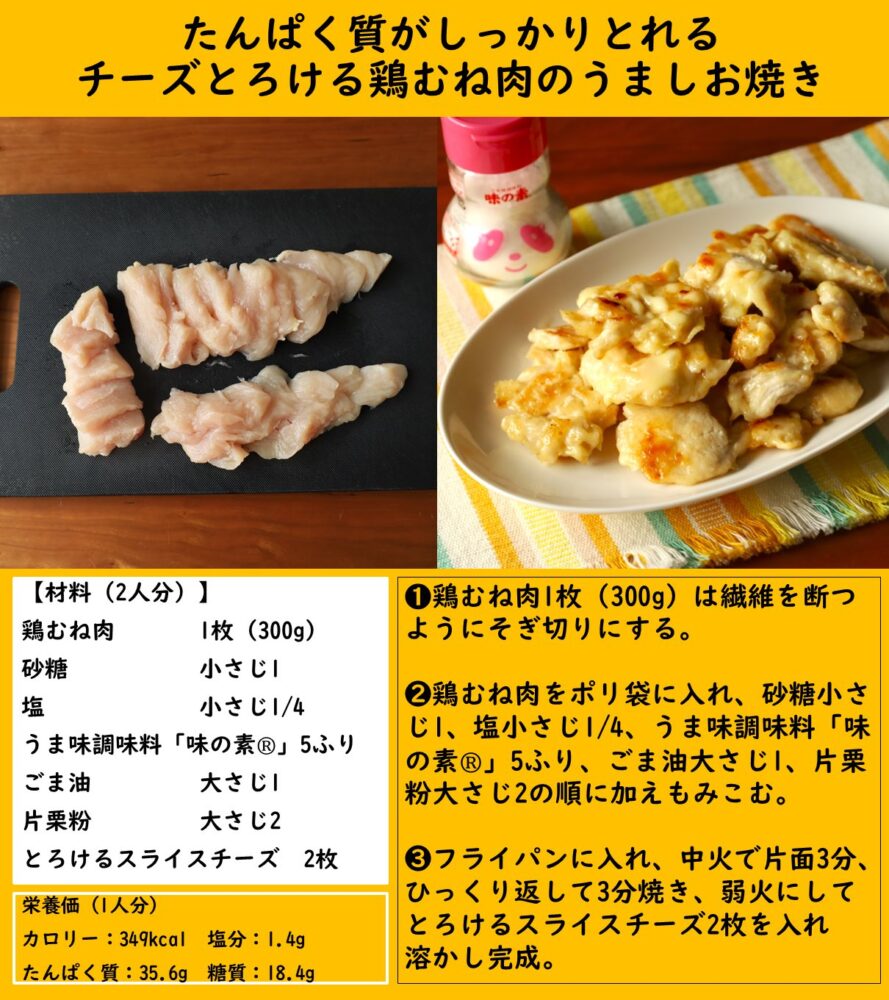 箸が止まらなくなるおいしさ!「チーズとろける胸肉のうましお焼き」のレシピ。10分で完成♪ 2 箸が止まらなくなるおいしさ!「チーズとろける胸肉のうましお焼き」のレシピ。10分で完成♪ GbxcBKgboAAeR4b 箸が止まらなくなるおいしさ!「チーズとろける胸肉のうましお焼き」のレシピ。10分で完成♪