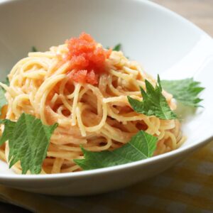包丁も火も使わない！電子レンジで作る絶品「たらこバターパスタ」のレシピ