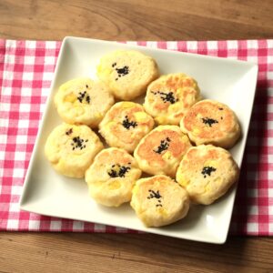 「さつまいもちぎりパン」はお豆腐でもちもち♪フライパンで簡単に作れるおやつ!
