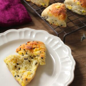 ほっくりおいしい癒しのおやつ。トースターで作る「さつまいもスコーン」のレシピ。