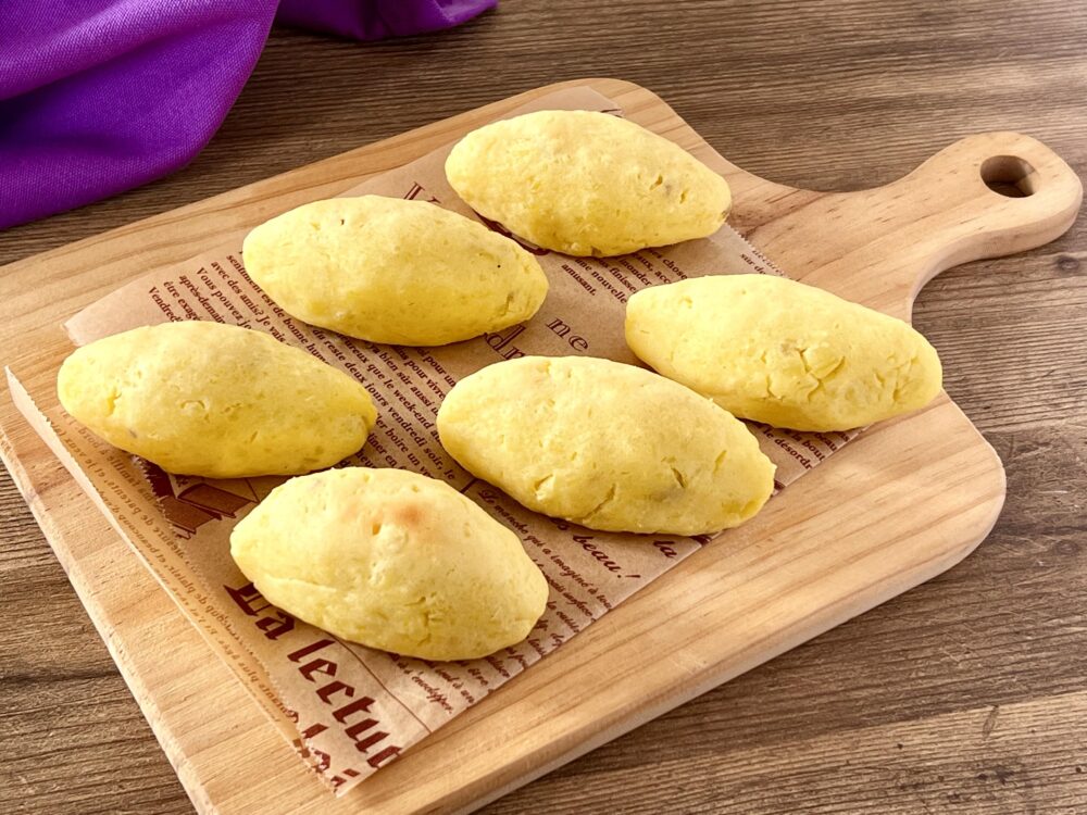 スイートポテト バニラアイスとさつまいもで作る！最高に簡単な「スイートポテト」のレシピ。