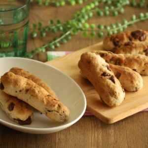 《材料4つ!トースターで簡単!》ホットケーキミックスで作る「チョコバナナスティックパン」が最高!